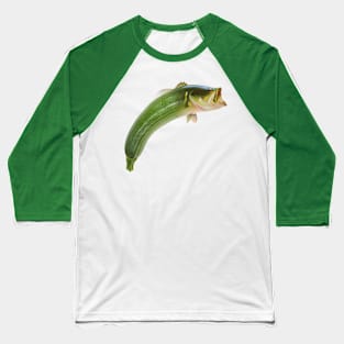 Fishy courgette Baseball T-Shirt